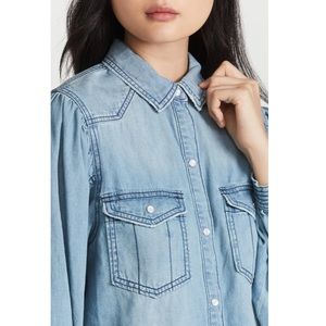 We the Free - Free People Button-up Denim Shirt